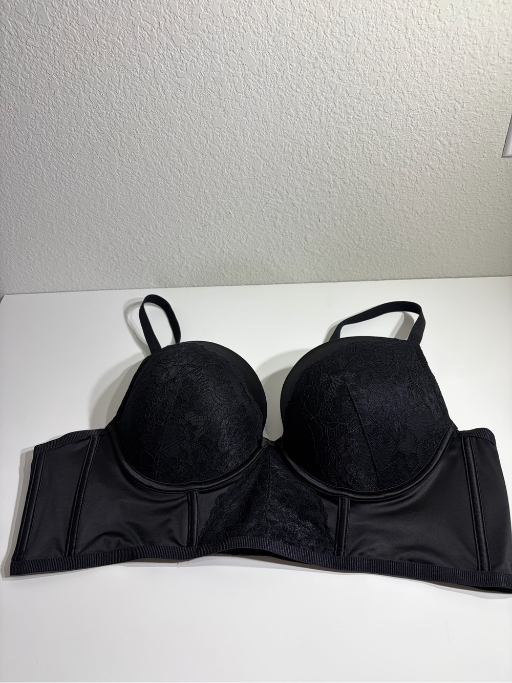 Torrid 44B Black Lace Bra